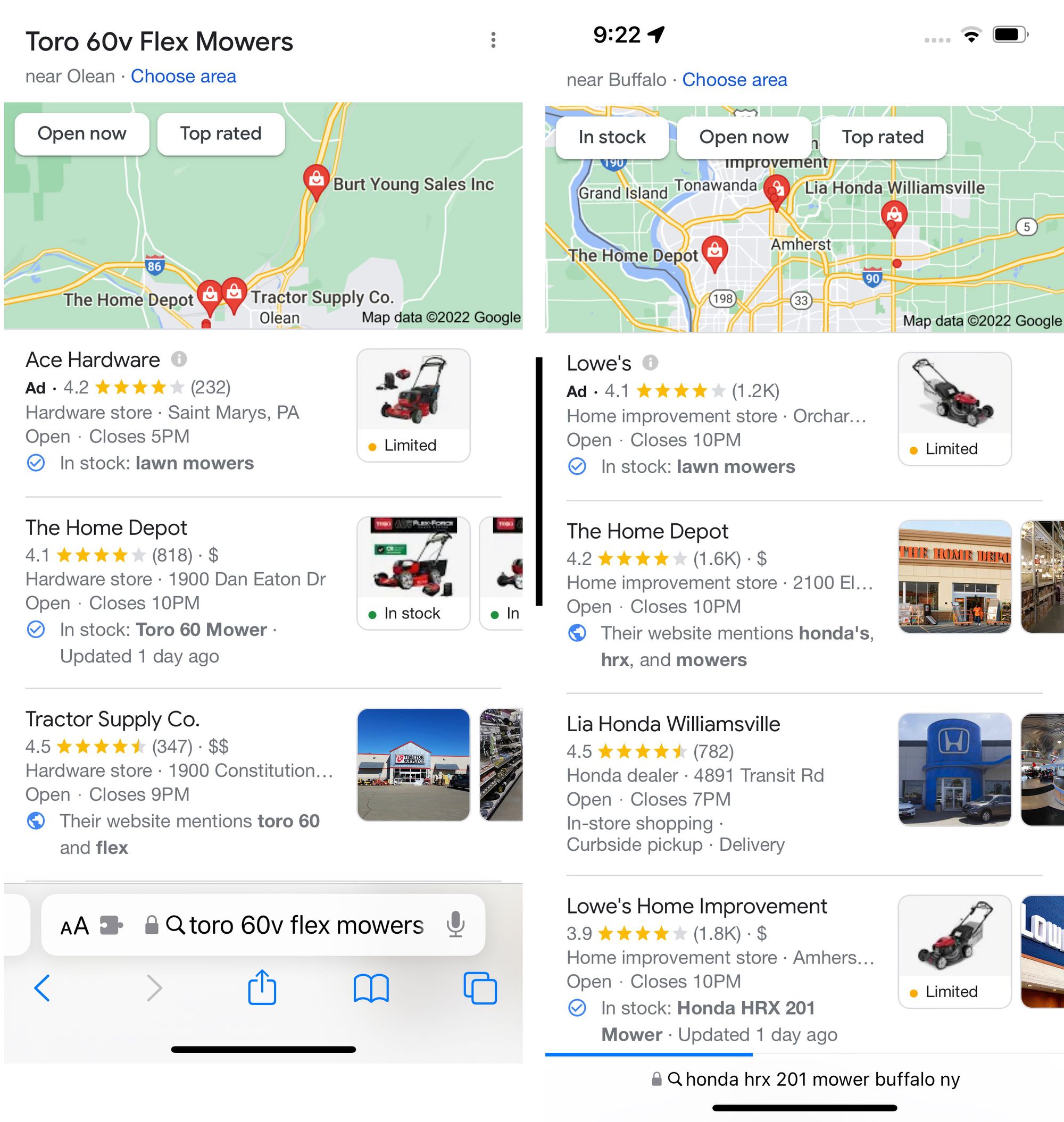 Google: Adding In-store Products Can Improve Local Rankings