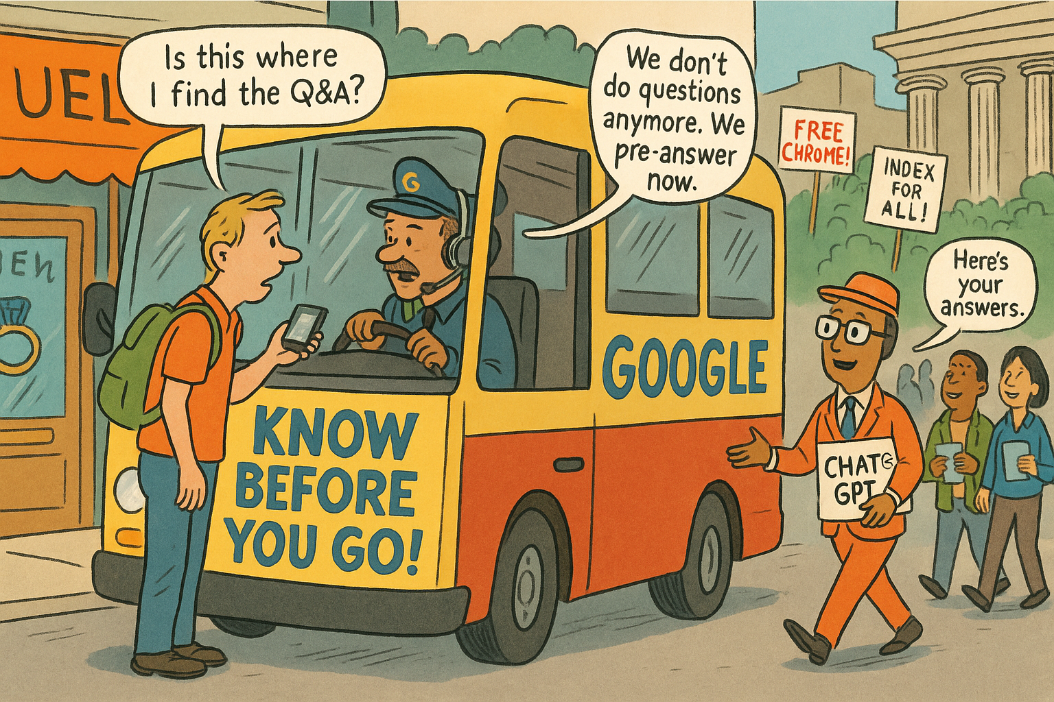 EP 204 - Know Before You Go: New Ai Feature on GBP Profiles, G in Antitrust Cross Hairs & the Coming Shift in Search