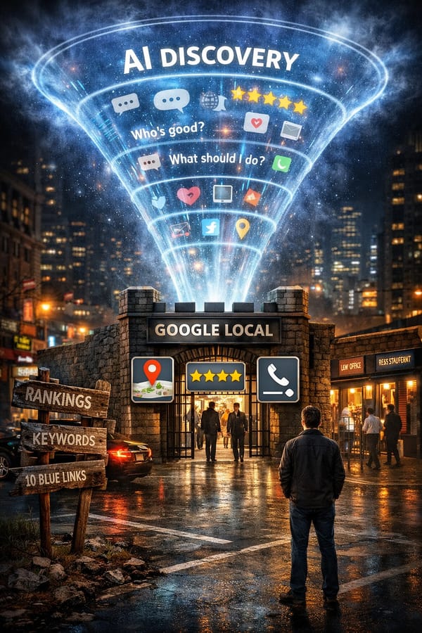 EP 239 P#2 - AI Is Breaking Local Search—But Google Still Decides Who Gets Chosen